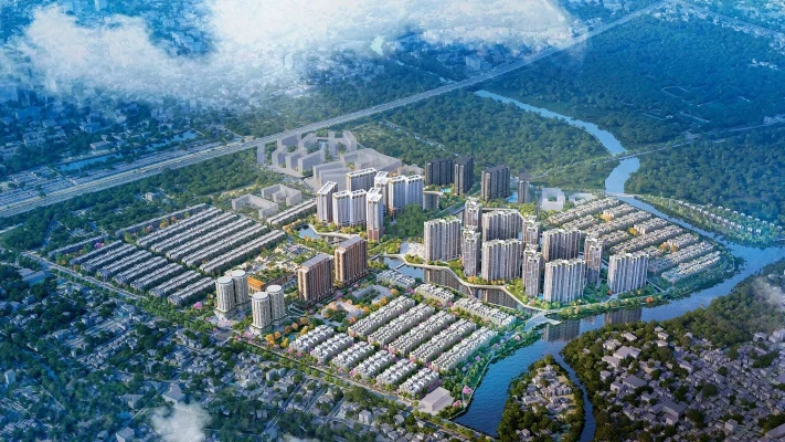 Toàn cảnh các tòa căn hộ tại The Global City quận 2
