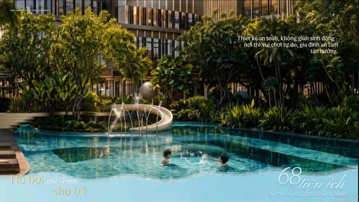 Tiện ích dành cho trẻ em tại dự án Palm River Quận 2