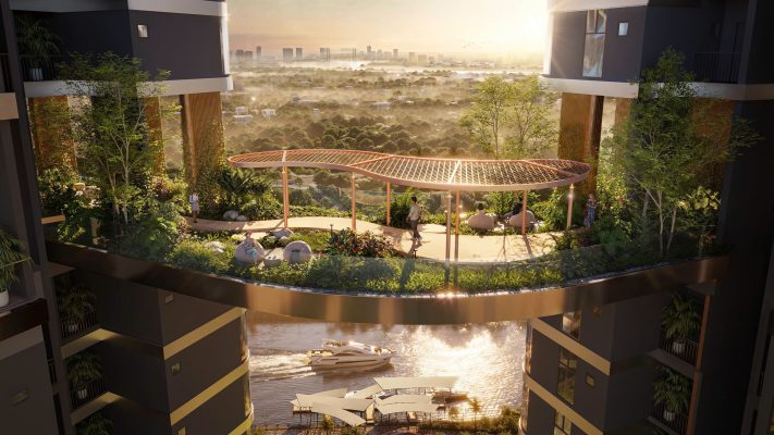 Cung đường tản bộ trên cao tại Palm River