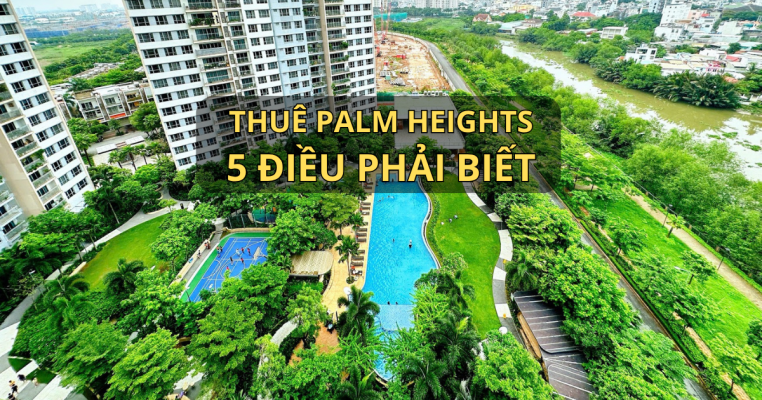 Toàn cảnh căn hộ Palm Heights trong khu đô thị Palm City